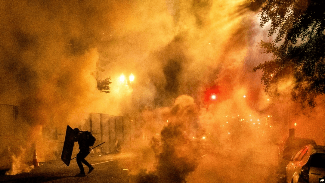 Federal agents use tear gas to clear Portland protests