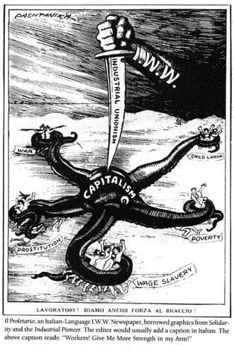 IWW propaganda during the Seattle General Strike